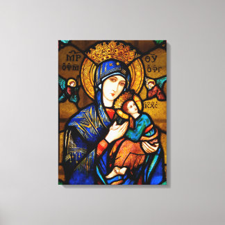 Our Lady Of Perpetual Help Canvas Print