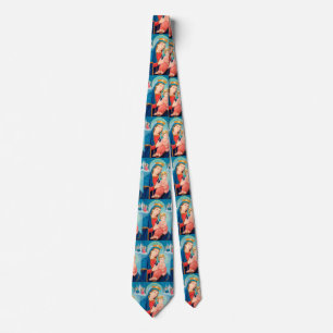 Our Lady of Perpetual Help Catholic Tie