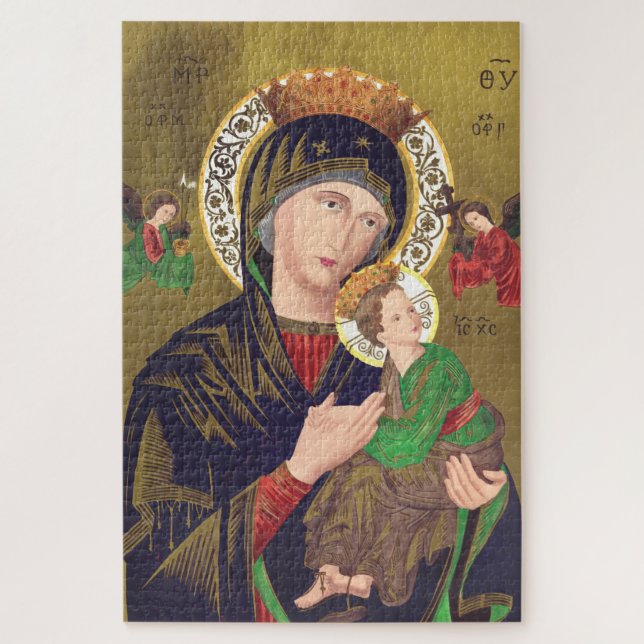 Our Lady of Perpetual Help Jigsaw Puzzle (Vertical)