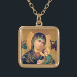 Our Lady of Perpetual Help Necklace<br><div class="desc">Beautiful and meaningful gift for someone special in your life.</div>