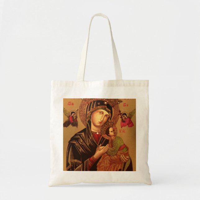 Our Lady Of Perpetual Help Original Version Tote Bag (Front)