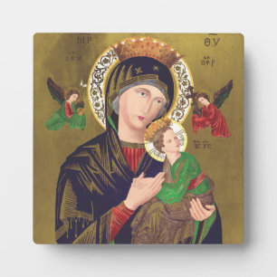 Our Lady of Perpetual Help Plaque