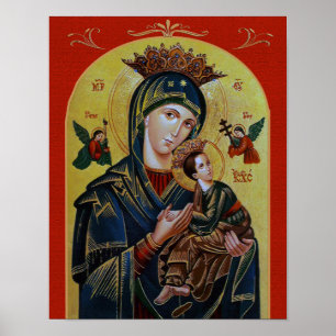 OUR LADY OF PERPETUAL HELP POSTER