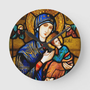 our lady of perpetual help round clock