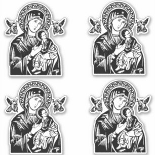 Our Lady of Perpetual Help set sticker