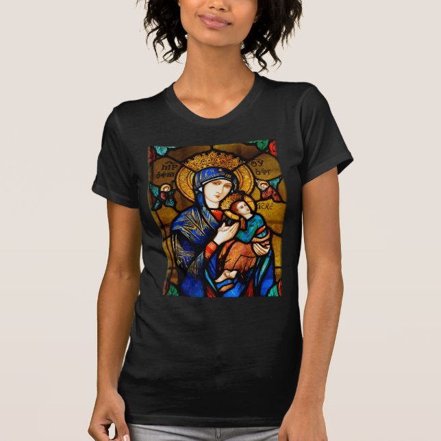 our lady of perpetual help T-Shirt (Front)