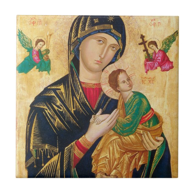 Our Lady Of Perpetual Help Tile (Front)