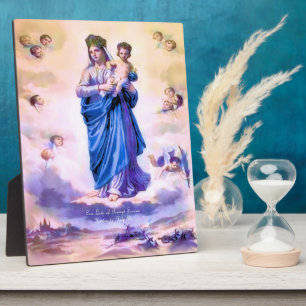 Our Lady of Prompt Succour Plaque
