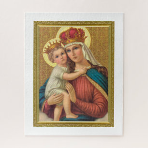 OUR LADY OF REMEDY DEVOTIONAL IMAGE JIGSAW PUZZLE