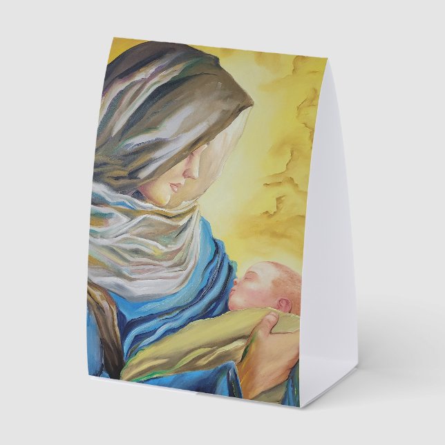 Our Lady of Silence holding baby Jesus (Front)