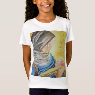 Our Lady of Silence holding baby Jesus T-Shirt