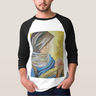 Our Lady of Silence holding baby Jesus T-Shirt