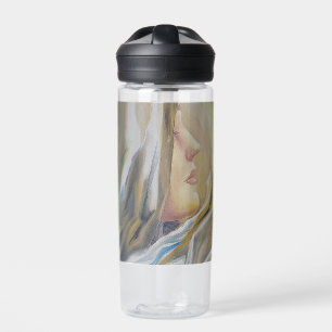 Our Lady of Silence holding baby Jesus Water Bottle