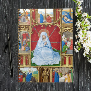 Our Lady of Sorrows Easter Lent Religious Mediaeva Notebook
