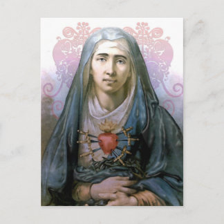Our Lady of Sorrows Holy Card