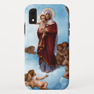 Our Lady of the Angels by William Bouguereau iPhone XR Case