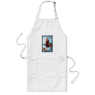 Our Lady of the Angels by William Bouguereau Long Apron