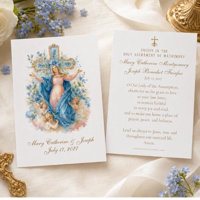 Our Lady of the Assumption Catholic Wedding Prayer (Creator Uploaded)