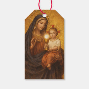 Our Lady of the Blessed Sacrament Mary Jesus Gift Tags