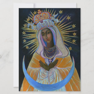 Our Lady of the Gate of Dawn Our Lady Virgin Mary Card