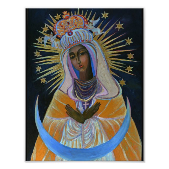 Our Lady of the Gate of Dawn Our Lady Virgin Mary Photo Print (Front)