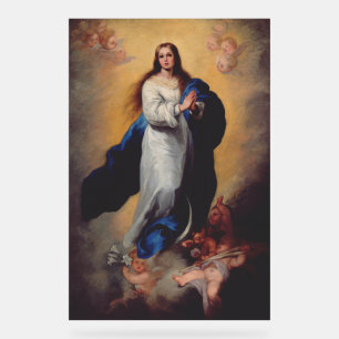 Our Lady of the Immaculate Conception Acrylic Sign