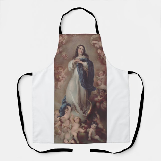Our Lady of the Immaculate Conception Art Apron (Front)