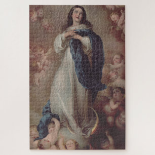 Our Lady of the Immaculate Conception Art Jigsaw Puzzle