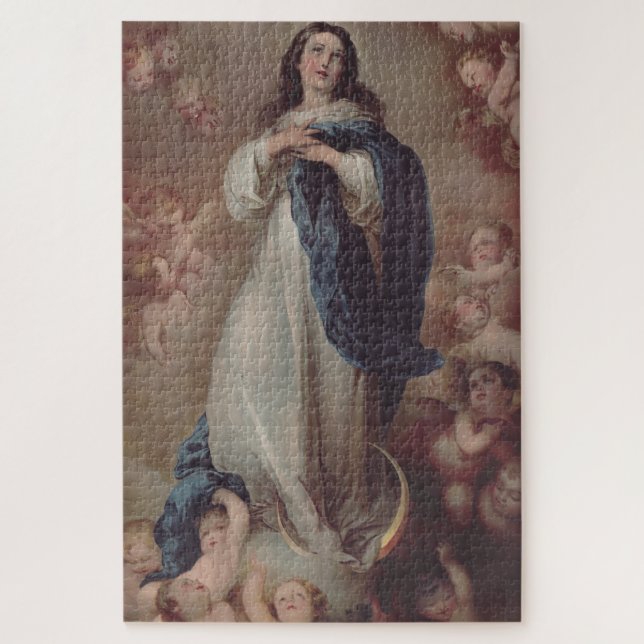 Our Lady of the Immaculate Conception Art Jigsaw Puzzle (Vertical)