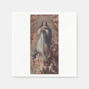 Our Lady of the Immaculate Conception Art Napkin