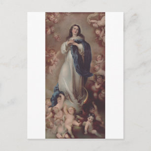Our Lady of the Immaculate Conception Art Postcard