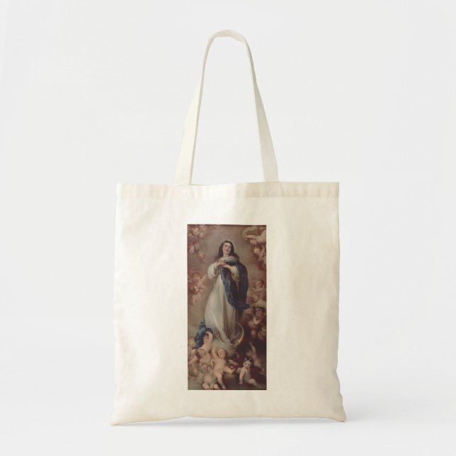 Our Lady of the Immaculate Conception Art Tote Bag (Front)