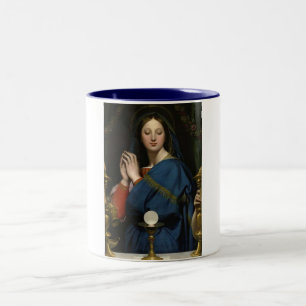 Our Lady of the Most Blessed Sacrament Two-Tone Coffee Mug
