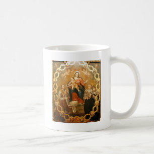 OUR LADY OF THE ROSARY COFFEE MUG