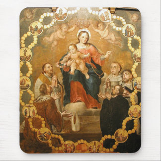 OUR LADY OF THE ROSARY MOUSE MAT