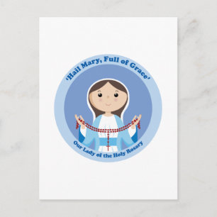 Our Lady of the Rosary Postcard