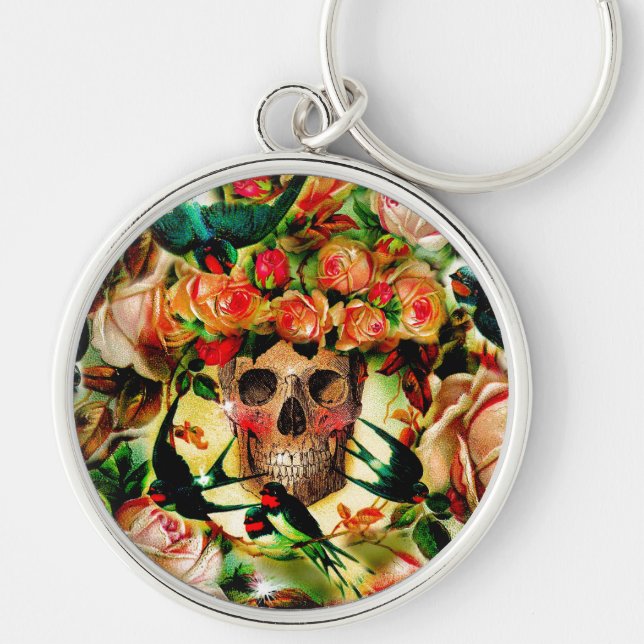 Our Lady of the Roses Key Ring (Front)