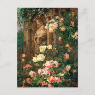 Our Lady of the Roses - Madonna with child Postcard