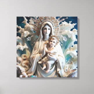 Our Lady of the Sea 2 Canvas Print