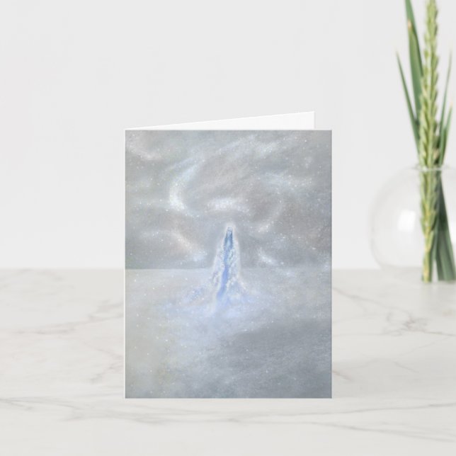 Our Lady of the Snows with Poem Card (Front)