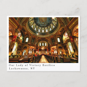 Our Lady of Victory Basilica, Lackawanna NY Postcard