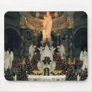 Our Lady of Victory Basilica Main Altar -Christmas Mouse Mat