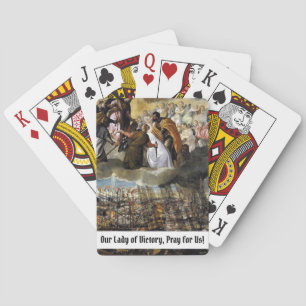Our Lady of Victory Playing Cards