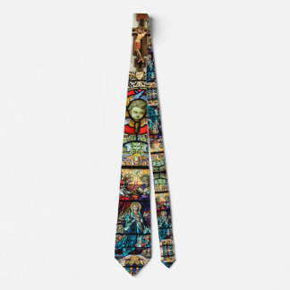 Our Lady of Victory tie-Religious design Tie