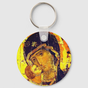 Our Lady of Vladimir Key Ring