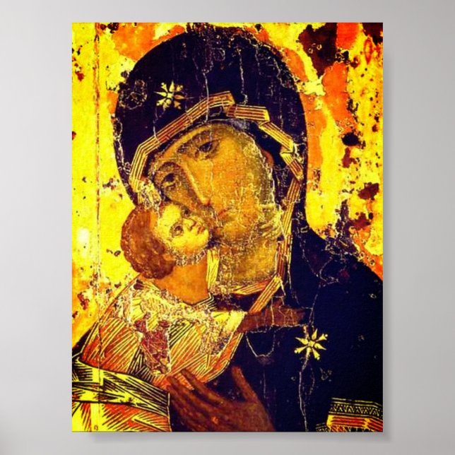 Our Lady of Vladimir Poster (Front)