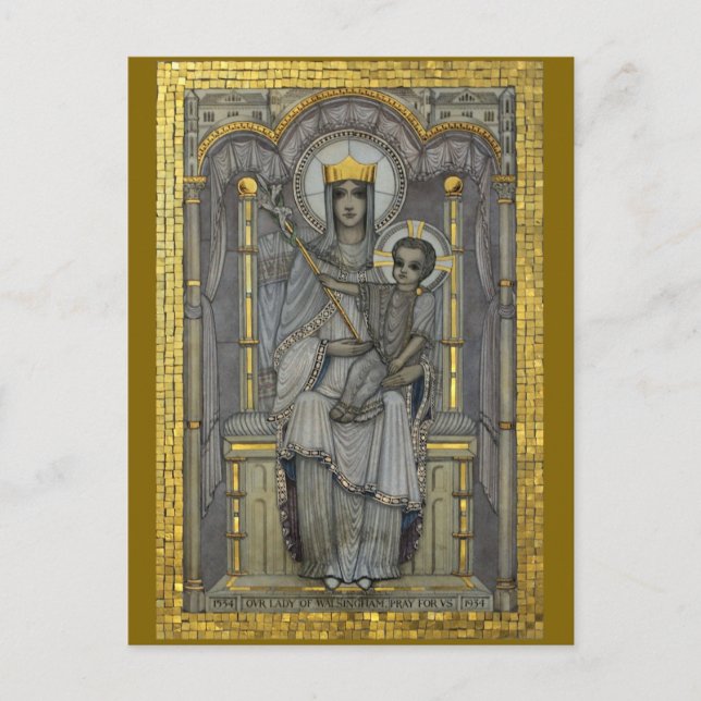 Our Lady of Walsingham Postcard (Front)