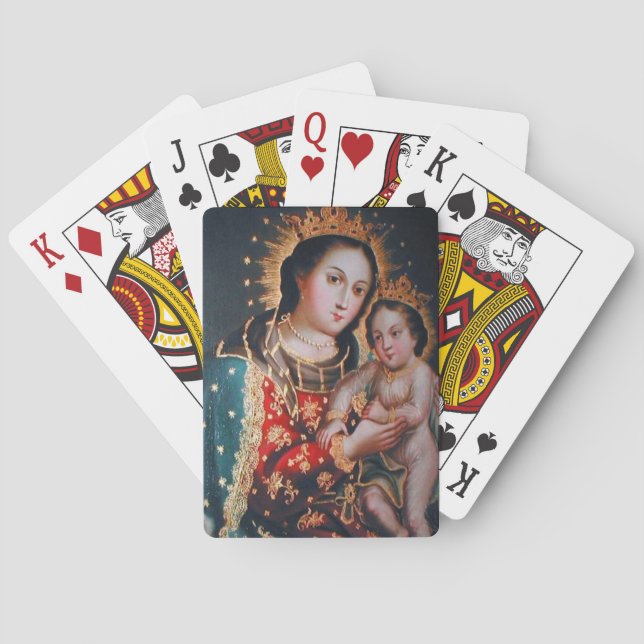 OUR LADY REFUGE OF SINNERS PLAYING CARDS (Back)