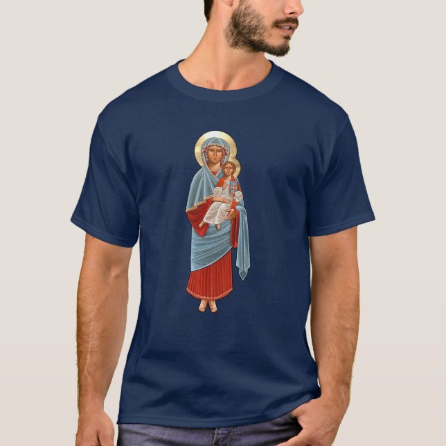 Our Lady Star of the Sea icon T-Shirt (Front)