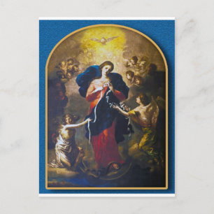 Our Lady Undoer of Knots, Postcard
